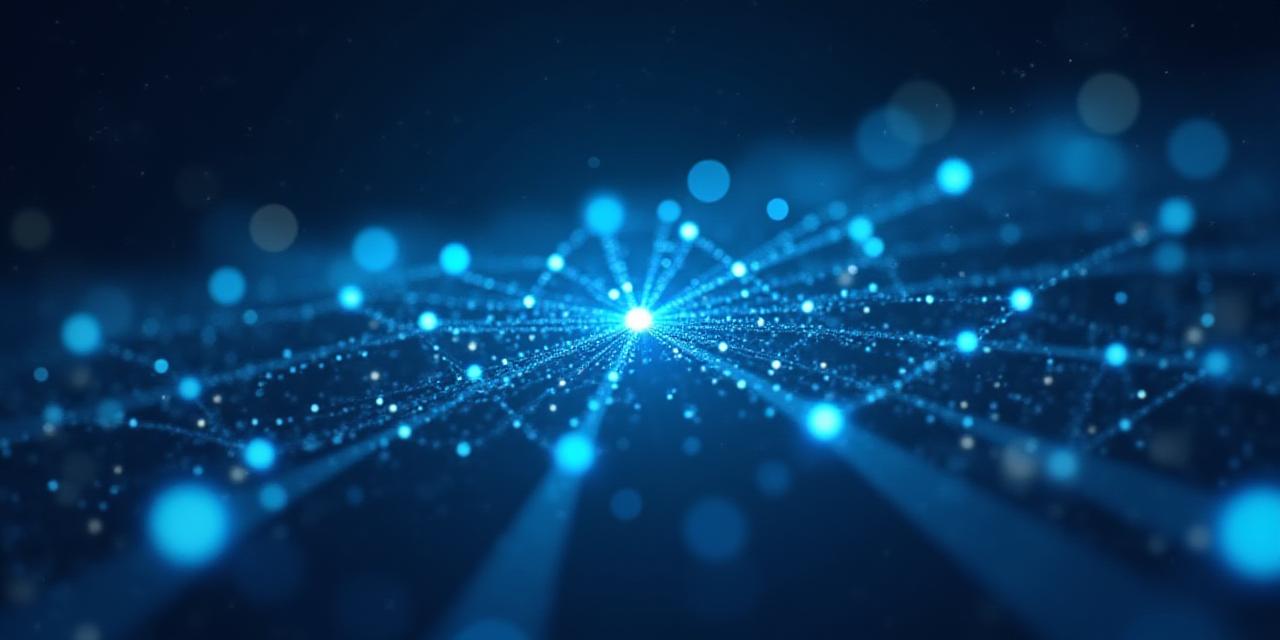 Abstract representation of predictive data nodes and business intelligence